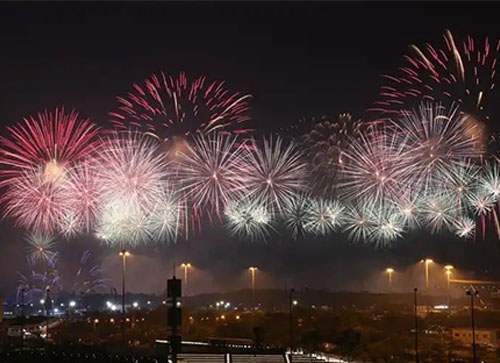 霞浦县焰火晚会