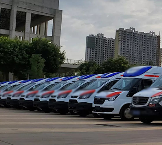 霞浦县服务车队展示