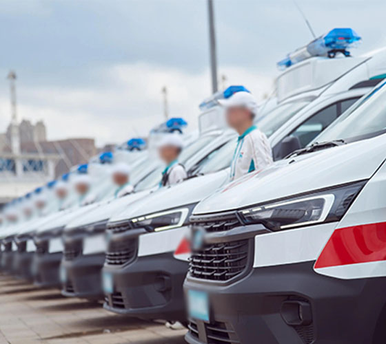 霞浦县服务车队展示